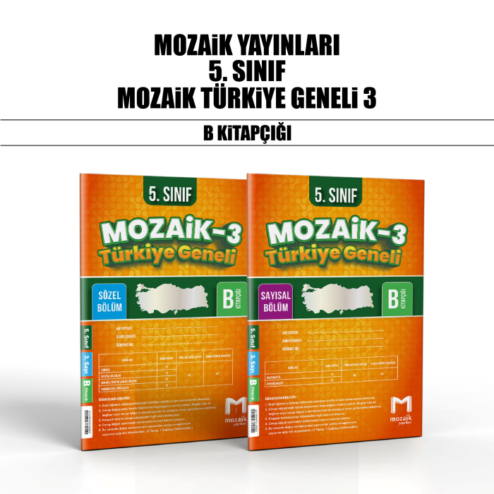 MOZAİK 05.SINIF SÜREÇ ODAK (SOD) SY/SZ 3-B - 25-26